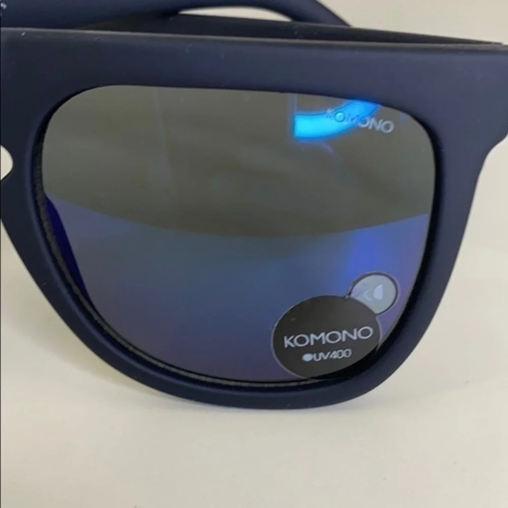 Komono Sunglasses Bennet Midnight Blue New